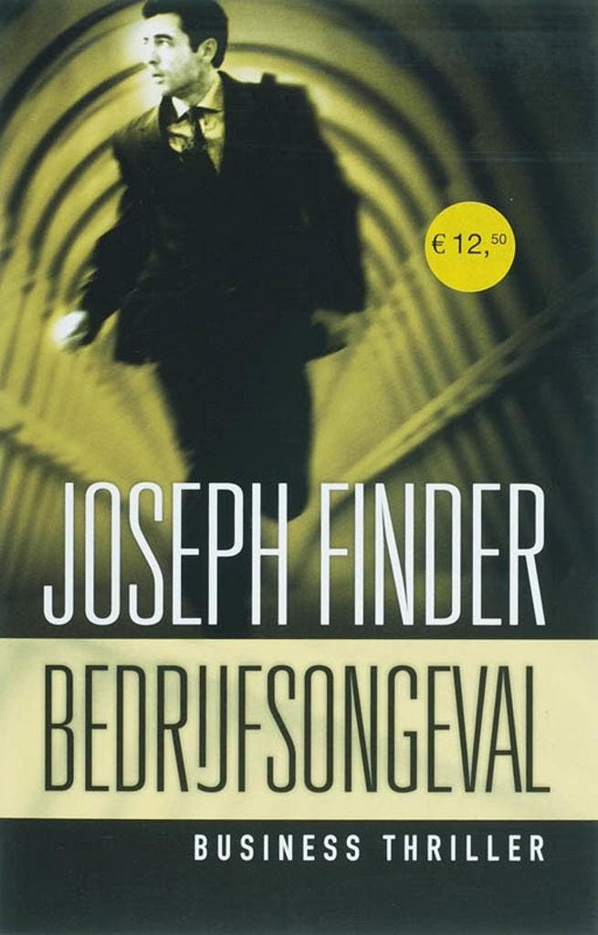 Bedrijfsongeval Midprice 9789024514106 Joseph Finder, Livres, Thrillers, Envoi