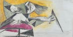 Pablo Picasso (1881-1973) - Estudios del Guernica, Antiquités & Art