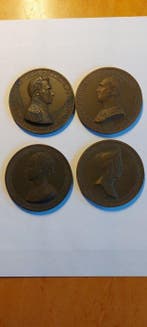 Nederland. Medal Lot Willem I en Willem II and Anna Paulowna