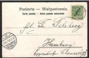 Duitse Koloniën - Kameroen 1900 - Kamerun zeldzame, Gestempeld