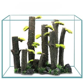 As-199 (Aquarium decoratie, decoratie, Hardscaping), Verzenden, Gevuld zeewateraquarium
