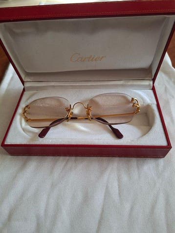 Cartier - C Decor Rimless - Lunettes de vue, Handtassen en Accessoires, Nieuw