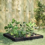 vidaXL Plantenbak verhoogd 100x100x18,5 cm staal, Verzenden