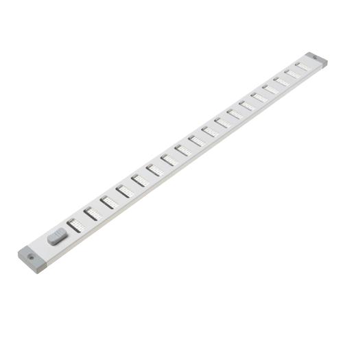 Aluminium afsluitbaar schuifrooster opbouw 470 x 30mm - ALU, Doe-het-zelf en Bouw, Ventilatie en Afzuiging, Nieuw, Verzenden