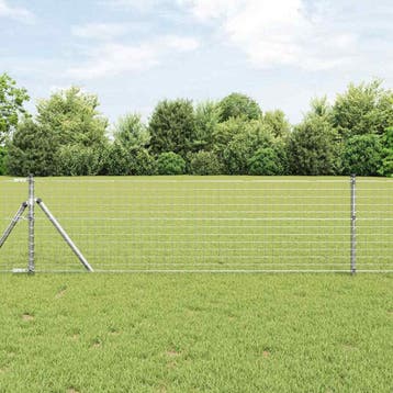vidaXL Euro Hek 0,4 x 50 m PVC-gelaagd ijzer, Verzenden