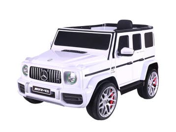 Mercedes G63, kinderauto met Lithium accu, rubberen banden,, Ophalen of Verzenden, Nieuw