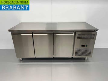 HCB : Table de travail réfrigérée en acier inoxydable, 3, Articles professionnels, Verzenden