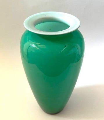 Vaso Murano 34,5 x 20 cm - Vintage Anni 70 - Design