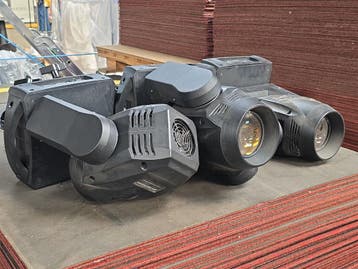 (4x) Moving head Jbsystems Challenger BSW