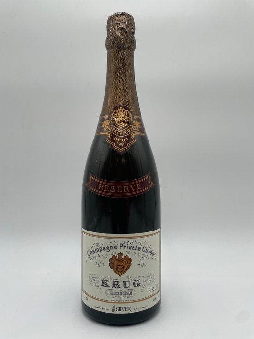 Krug, Private Cuvée Reserve - Champagne Brut - 1 Bouteille, Collections, Vins