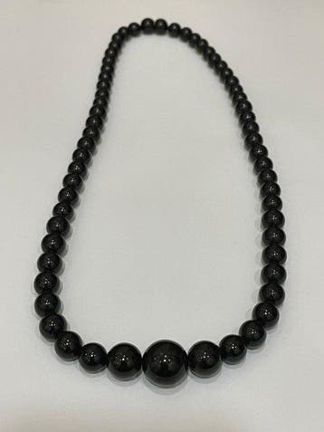 Black coral - Halsketting