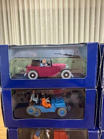 Atlas 1:43 - Modelauto (8) - Tintin - Le Lotus Bleu e outros, Livres