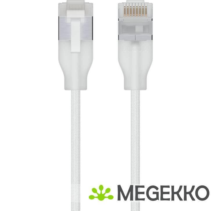 Ubiquiti UniFi Patch Cable CAT6a 3m Transparant Wit, Computers en Software, Overige Computers en Software, Nieuw, Verzenden