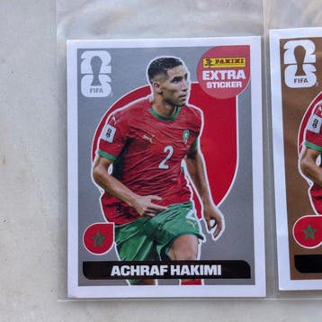 Panini USA 2026 World Cup Achraf Hakimi - 3 Sticker -, Nieuw