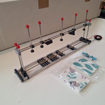 KPF-Zeller N - Model treinbevestiging (1) - Rollenbaan 6, Nieuw
