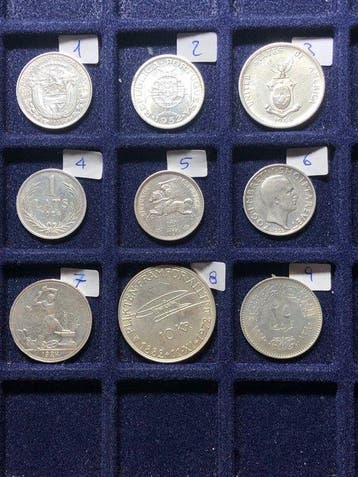 Wereld. Lotto unico di 9 Monete da diversi paesi del mondo