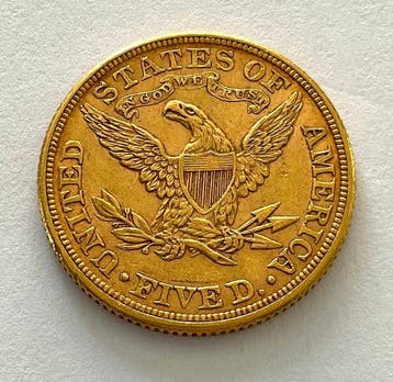 Verenigde Staten. 5 Dollars 1881 - Liberty Head