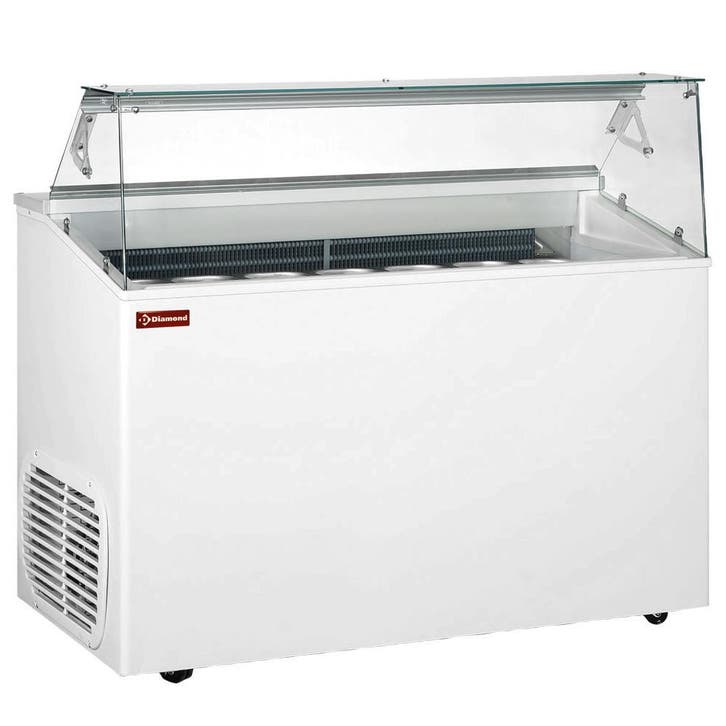 Schepijsvitrine | TOP | 293L | 7x 5L | -15°C/-20°C |, Articles professionnels, Horeca | Équipement de cuisine, Envoi