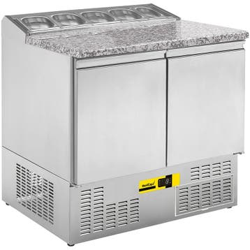 Saladette | 210L | 2 Deuren (1/1 GN) | Boven 5x 1/6 GN |, Verzenden, Nieuw in verpakking