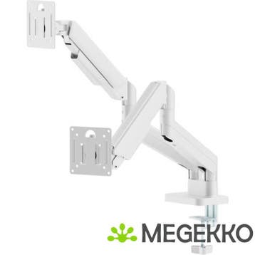 Gembird MA-DA2-06-W flat panel bureau steun 81,3 cm (32 ), Verzenden, Nieuw
