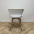 Design  stoel COVE van Dorigo, wit - beuken, Gebruikt, Eén