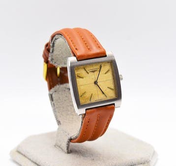 Longines - Tank - Zonder minimumprijs - Vintage Square Cal., Handtassen en Accessoires