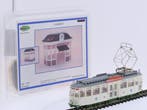 Schaal H0 Atlas tram GETA 73 met Tilly models 87052 tramh..., Gebruikt, Gelijkstroom, Brug, Tunnel of Gebouw, Ophalen of Verzenden