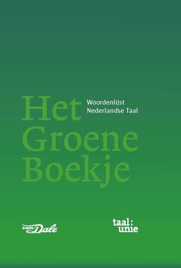 Het Groene Boekje (Goed), Boeken, Verzenden, Nieuw
