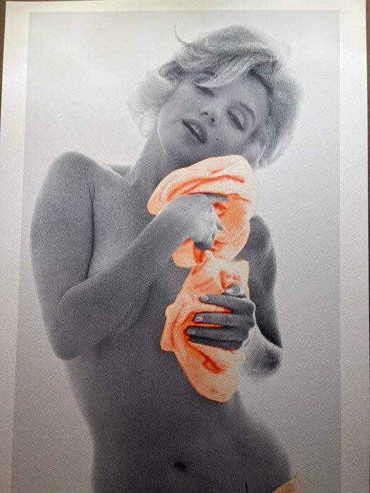 Bert Stern (1929–2013) - Famous Marilyn Monroe Rare Cuddling, Antiek en Kunst, Kunst | Designobjecten