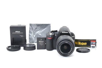 Nikon D3100 AF-S 18-55mm Click 5% Near Mint DSLR Lens Set, Nieuw