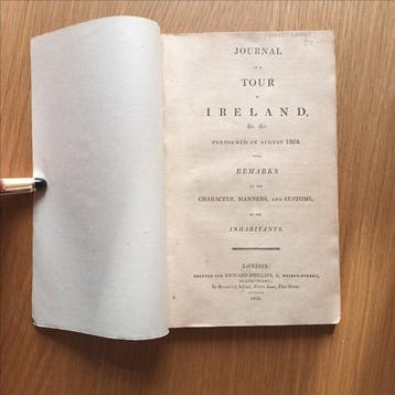 Anonymous + John Carr - Journal of a Tour in Ireland, +
