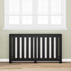 vidaXL Radiator Cover Zwart Eiken 149 x 20 x 82 cm Bewerkt, Bricolage & Construction, Chauffage & Radiateurs, Verzenden
