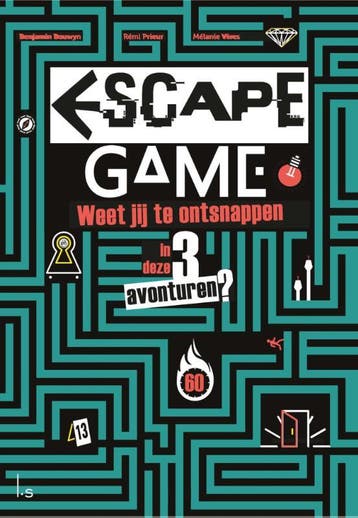 Escape game 9789024577620 Benjamin Bouwyn, Verzenden, Zo goed als nieuw, Benjamin Bouwyn
