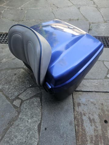TOPCASE MET RUGSTEUN BMW K75 K1100, Motos, Ophalen of Verzenden