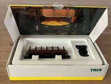 Trix N - Ensemble de wagons de marchandises pour trains