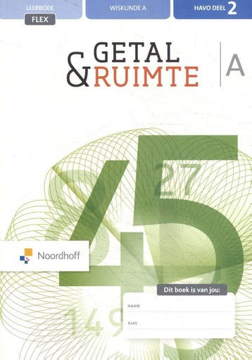 havo A 2 / Getal & Ruimte FLEX / leerboek 9789001894009, Verzenden, Gelezen