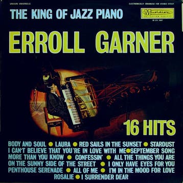 Erroll Garner - The King Of Jazz Piano - 16 Hits, Verzenden