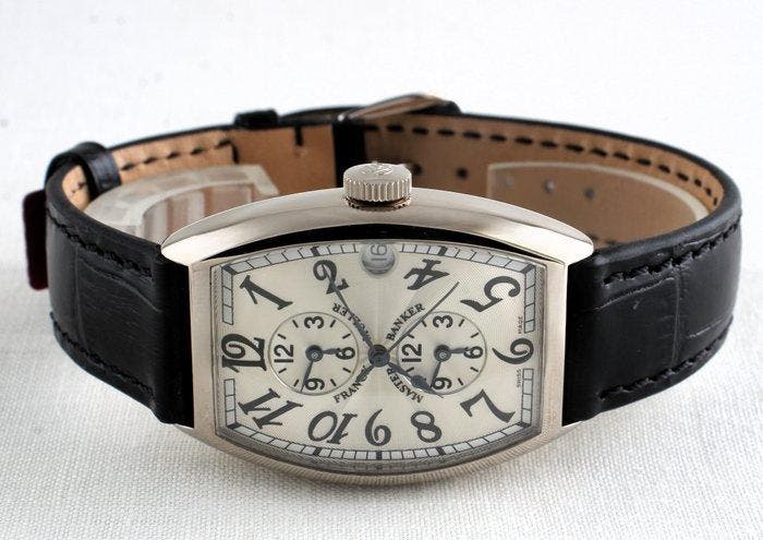 Franck Muller - Master Banker - 18 Carat White Gold -, Bijoux, Sacs & Beauté, Montres | Hommes