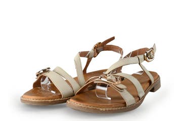 Tamaris Sandalen in maat 41 Beige, Vêtements | Femmes, Chaussures, Verzenden, Sandalen of Muiltjes