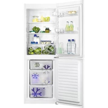Zanussi ZRB33100WA - Koel-vriescombinatie - 174.5 cm - 303L, Ophalen of Verzenden, Nieuw
