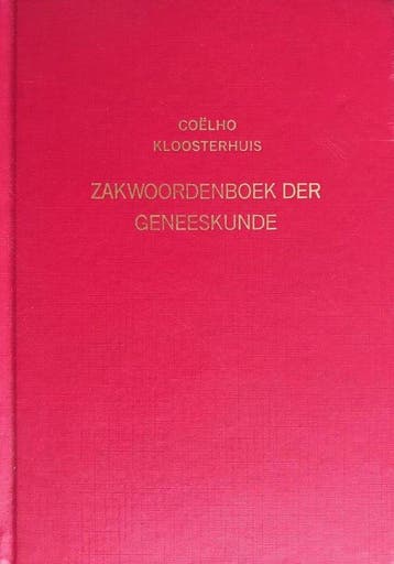Coelho s zakwoordenboek der geneeskunde - Coelho, Boeken, Verzenden, Nieuw