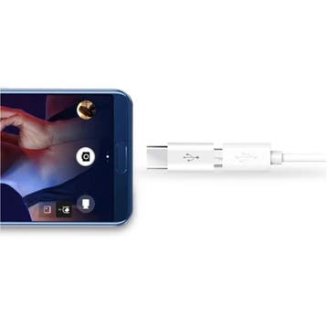 3-Pack Micro-USB naar USB-C Adapter Converter - High Speed, Télécoms, Verzenden