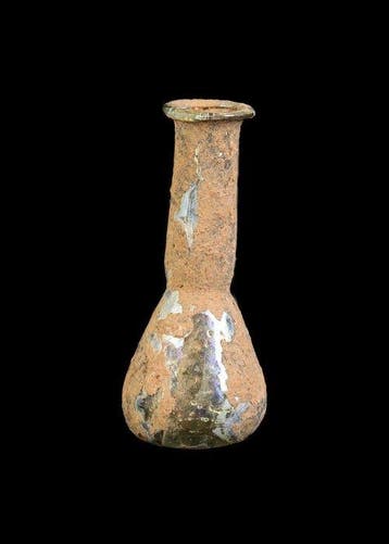 Oud-Romeins Glas Unguentarium (Zonder minimumprijs)