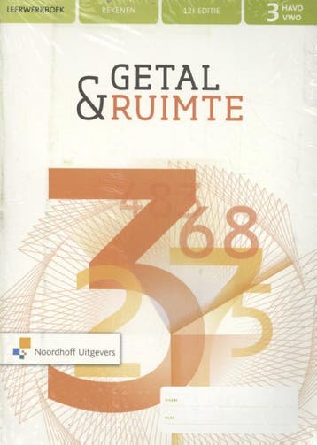 3 havo/vwo rekenen / Getal & Ruimte / leerwerkboek, Verzenden