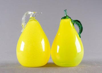 Murano - Presse-papiers (7) - decoratieve glazen appels en
