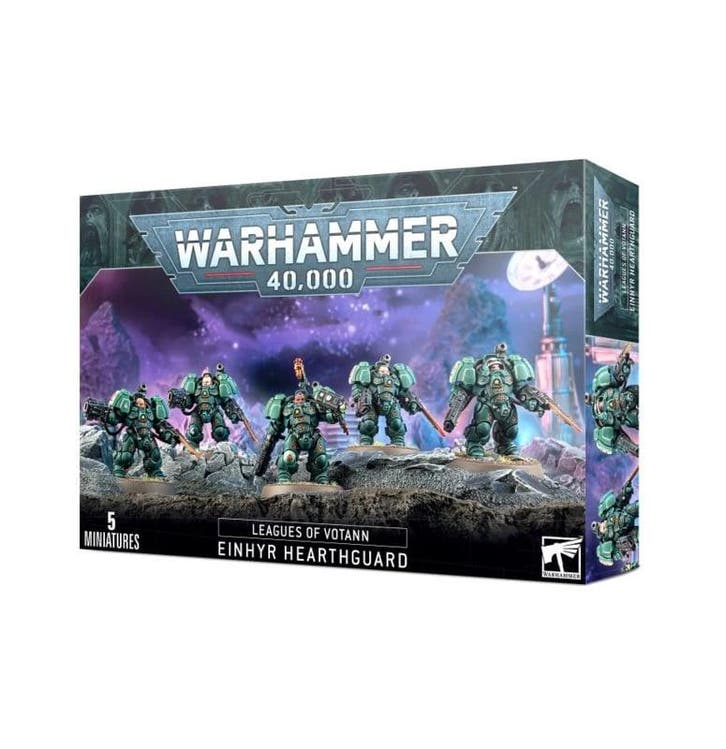 Leagues of Votann Einhyr Hearthguard (Warhammer 40.000, Hobby & Loisirs créatifs, Wargaming, Enlèvement ou Envoi