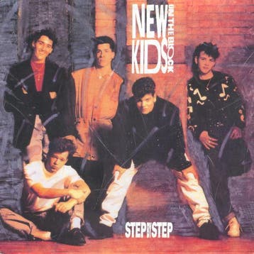 New Kids On The Block - Step By Step, Verzenden, Gebruikt