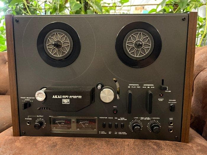 Akai - GX-4000D Pont de bobine à bobine 18 cm, TV, Hi-fi & Vidéo, Radios