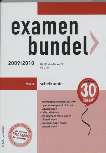 Examenbundel Scheikunde / Vwo 2009/2010 - Van Der Vecht, Verzenden, Nieuw
