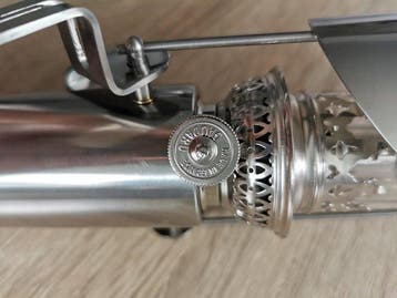 Erik Magnussen - Lampe - Acier - lampe à pétrole murale